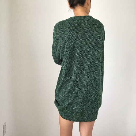 NEW Dark HUNTER GREEN open front Cardigan - Picture 5 of 7